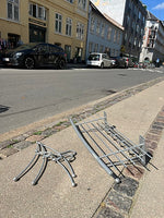 Knagerække / hattehylde / garderobestativ / entremøbel / bøjlestang