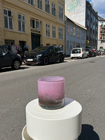 Smuk glas vase / blomstervase / potte plante / glaskunst
