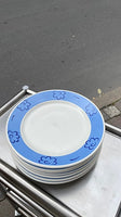 Super cute tallerkner med blomster kant