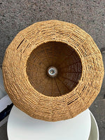 Fin loft lampe i flet