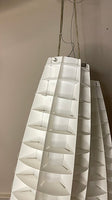 Vintage pendel loftlamper i gitterformet plast