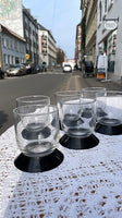 Bodum drikkeglas med sort bund i plast