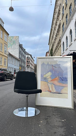Abstrakt vægbillede / plakat i ramme