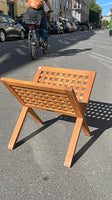 Trip trap magasin holder / bog holder / avis holder i træ