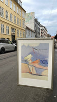 Abstrakt vægbillede / plakat i ramme