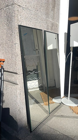 Smalle væghængte entre spejl, badeværelses spejl, garderobe spejl, pynte spejl