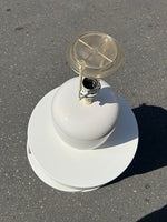 Hvid vintage Ikea lampe fod / bord lampe