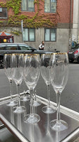 vintage champagne glas