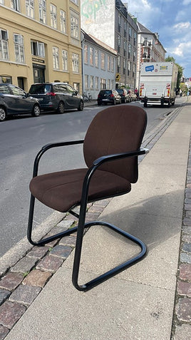 Vintage frisvinger kontor stol / læne stol