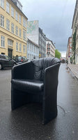 Fed læne stol af Stouby