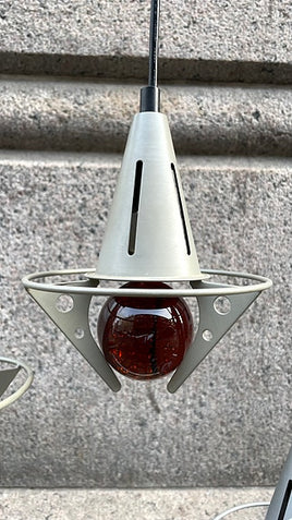 Vintage Ikea loftlampe “raketen Apollo” fra 90’erne