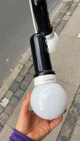 Philips plast loftlamper i glas og plast.