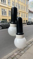 Philips plast loftlamper i glas og plast.