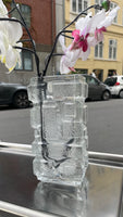 Vintage glasvase fra 60'erne