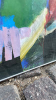 Farverig kunstplakat i ramme – Leif Sylvester