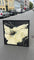 Stort vintage IKEA maleri i sortmalet træramme