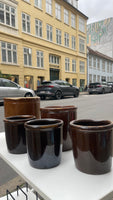 Glaserede keramikpotter