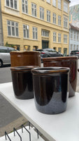 Glaserede keramikpotter