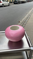 Lyserød krukke / urtepotte skjuler / vase i keramik