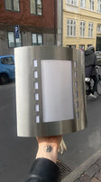 Væg lampe i metal