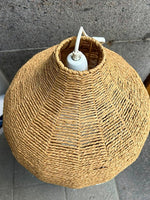 Fin loft lampe i flet