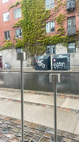 Metal fyrfads lysestager