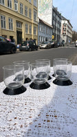 Bodum drikkeglas med sort bund i plast