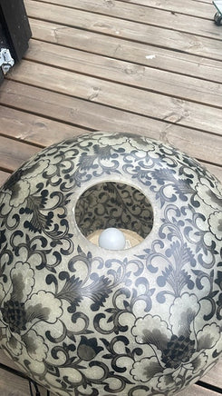 Smuk gammel Ilva bord lampe/gulv lampe
