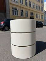 Spaceage side bord / med dreje funktion og opbevaring