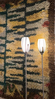 Gulv lamper fra Herstal i murano glas
