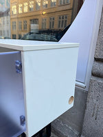 Vintage Ikea skab med plast låger