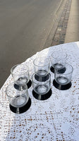 Bodum drikkeglas med sort bund i plast