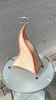 Smuk fransk bord lampe i pap