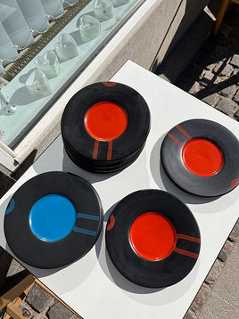 Keramik, Tallerkener , Vintage IKEA 1990